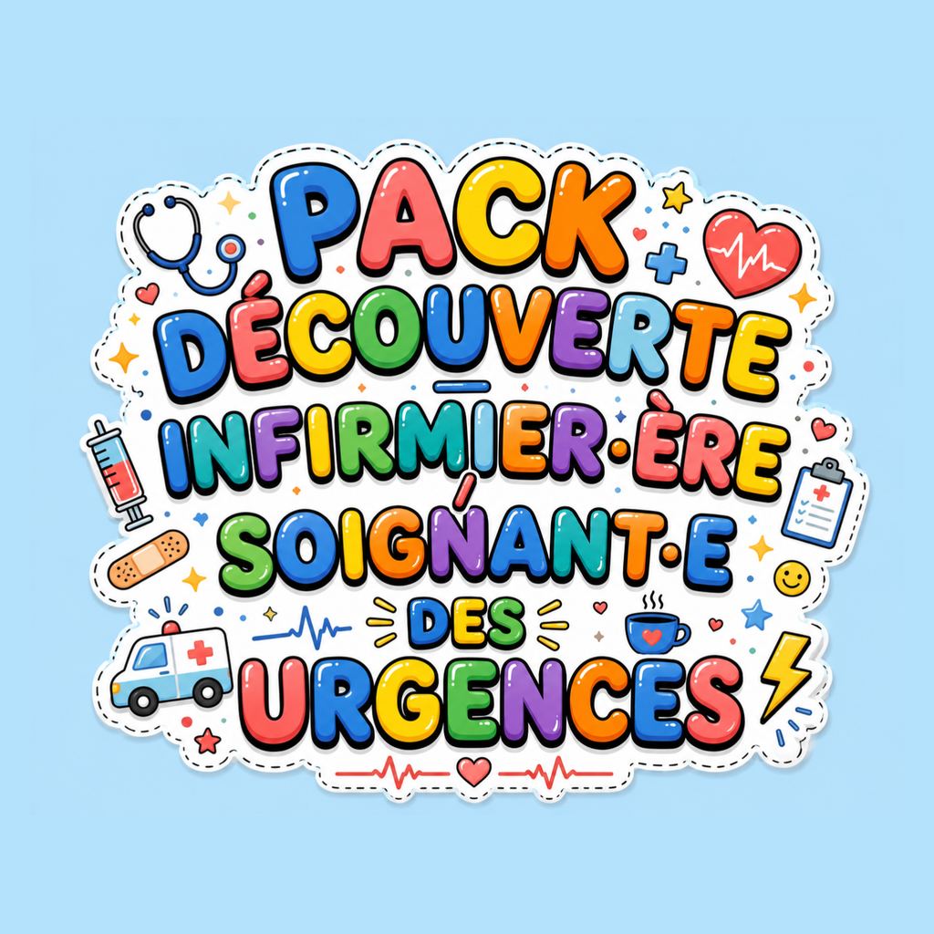 Sticker "Pack Découverte" — Infirmier·ère / Soignant·e des Urgences