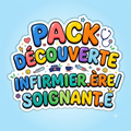 Sticker "Pack Découverte" - Infirmier·ère / Soignant·e