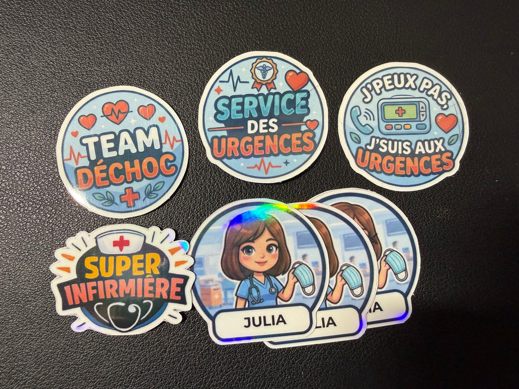 Sticker "Pack Découverte" — Infirmier·ère / Soignant·e des Urgences