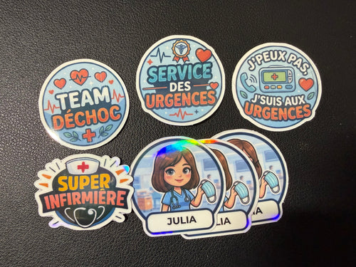 Sticker "Pack Découverte" — Infirmier·ère / Soignant·e des Urgences
