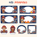 Pack Rentrée Complet — 15 étiquettes + 3 stickers prénom personnalisés